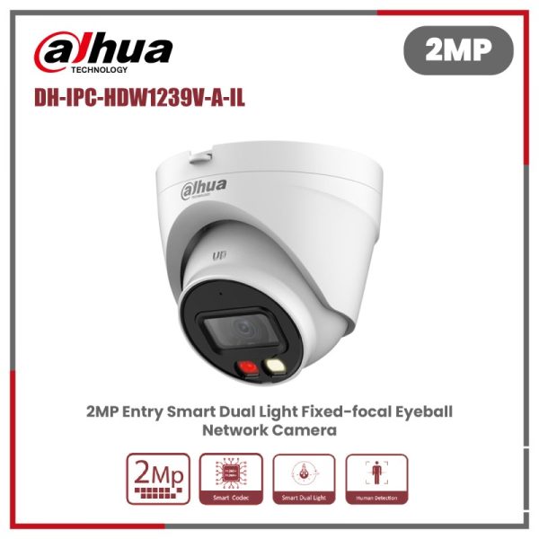 2MP Entry Full-color Fixed-focal Wi-Fi Eyeball Network Camera